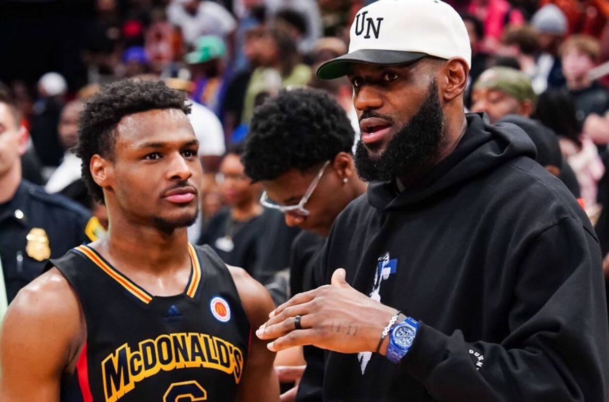 Bronny, hijo de LeBron James, fue trasladado de emergencia a un hospital tras sufrir paro cardiaco