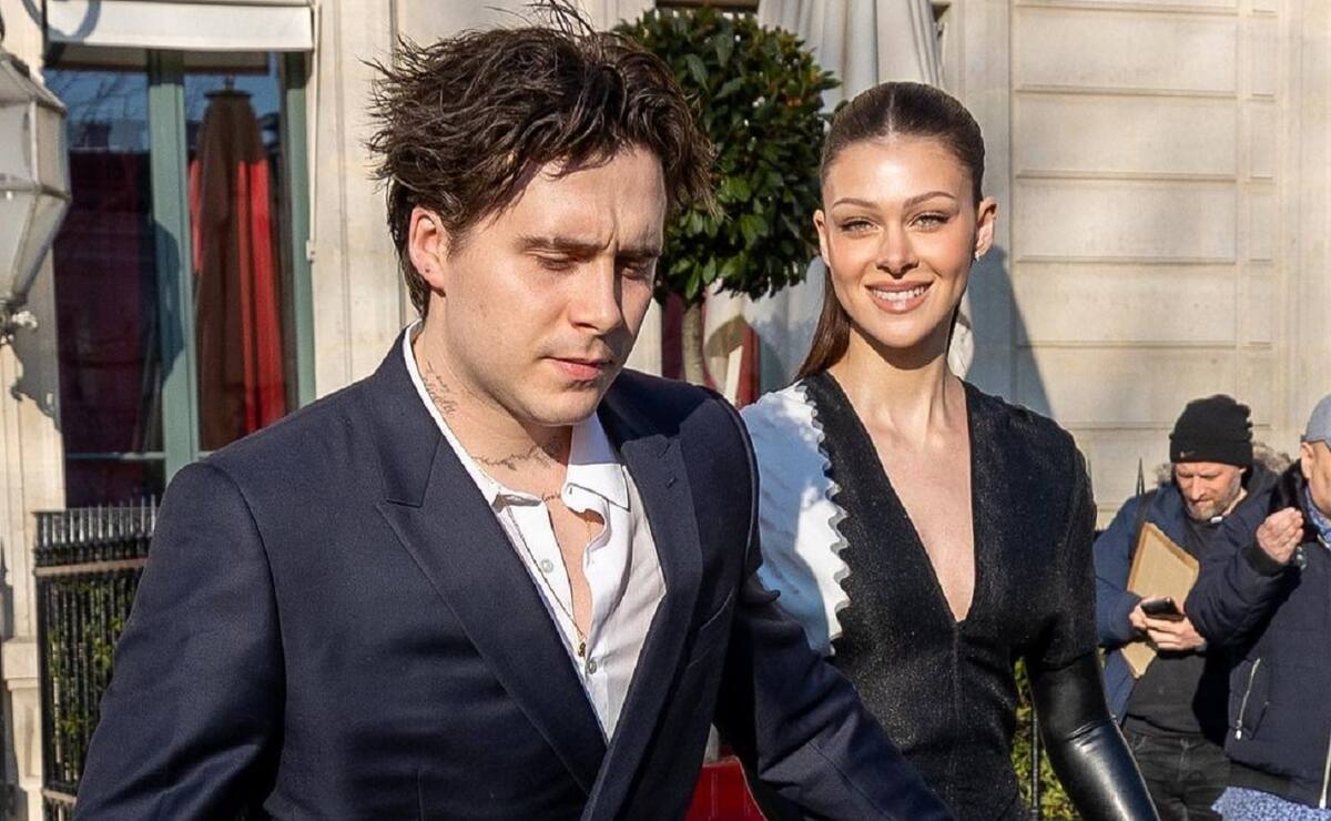 Brooklyn Beckham y Nicola Peltz La pareja asisitió a la Paris Fashion Week. - Créditos: Instagram