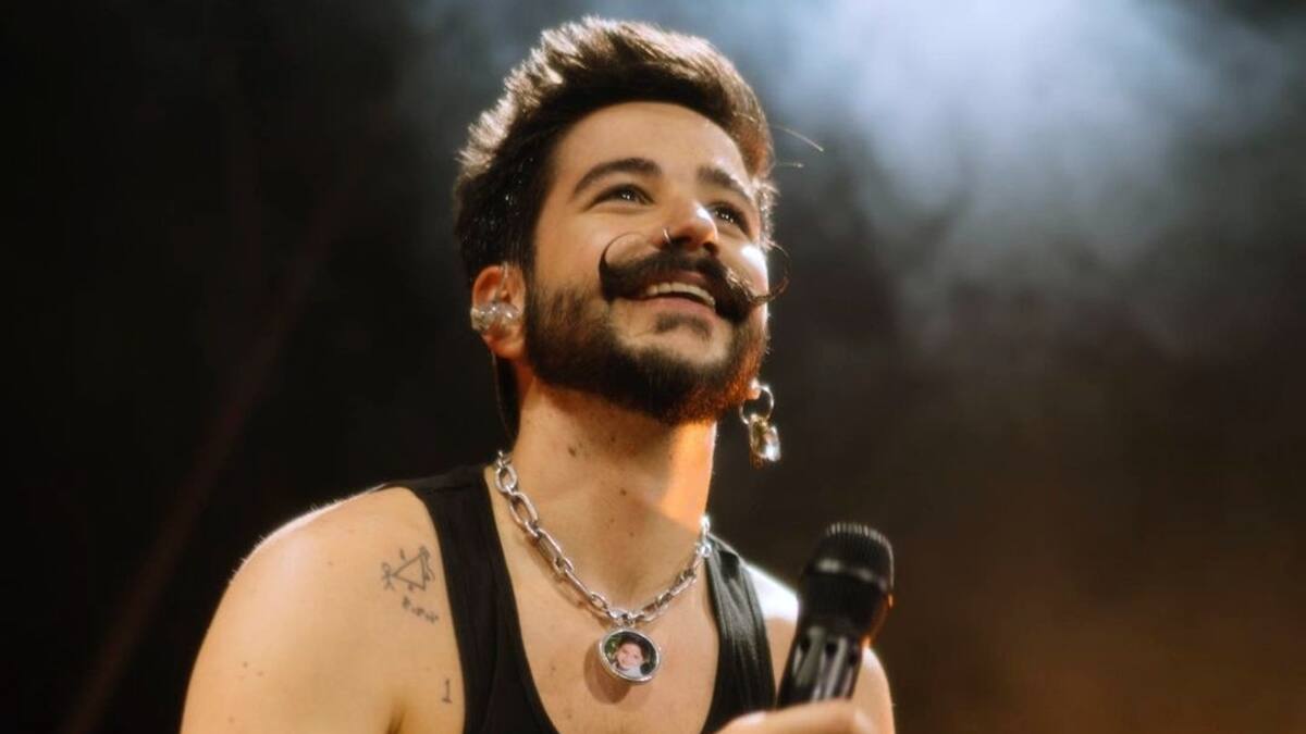 Camilo se prepara para sus shows en México