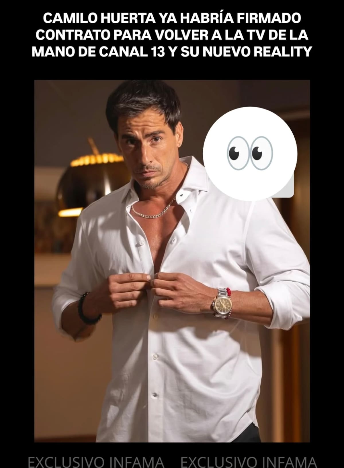 El deportista volvería a la TV tras divorcio con Marité Matus.