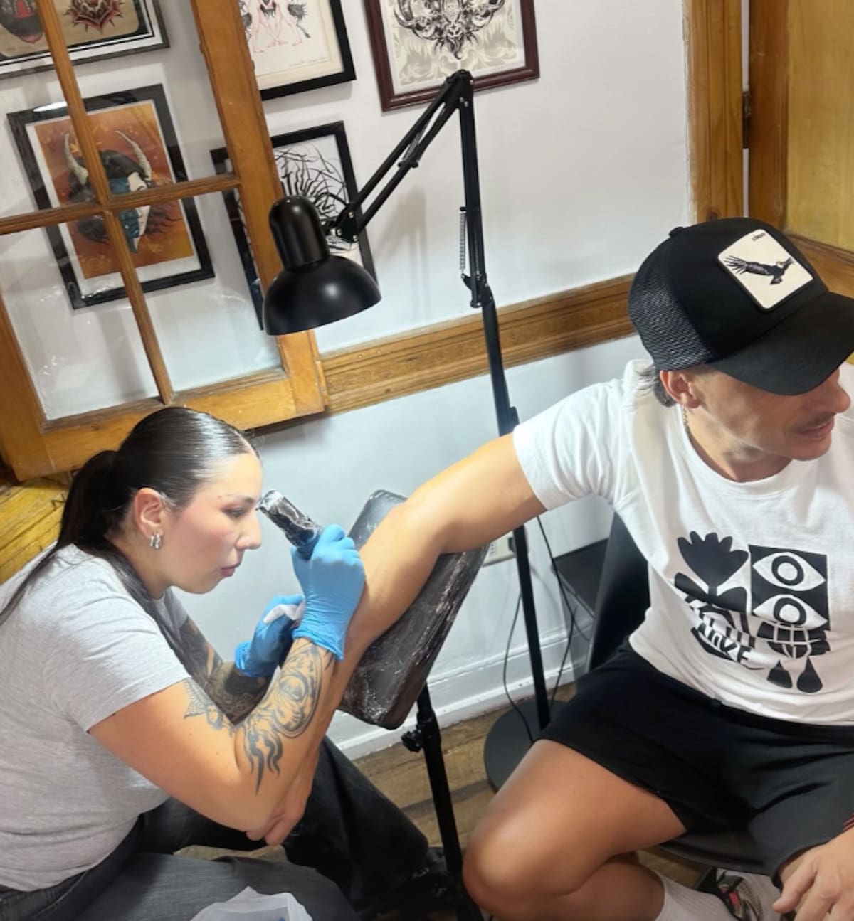 El exYingo se borró tatuaje inspirado en Marité Matus.