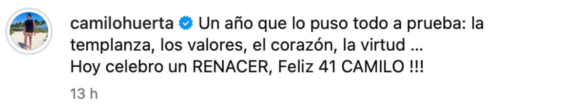 El ex Yingo reapareció en redes.