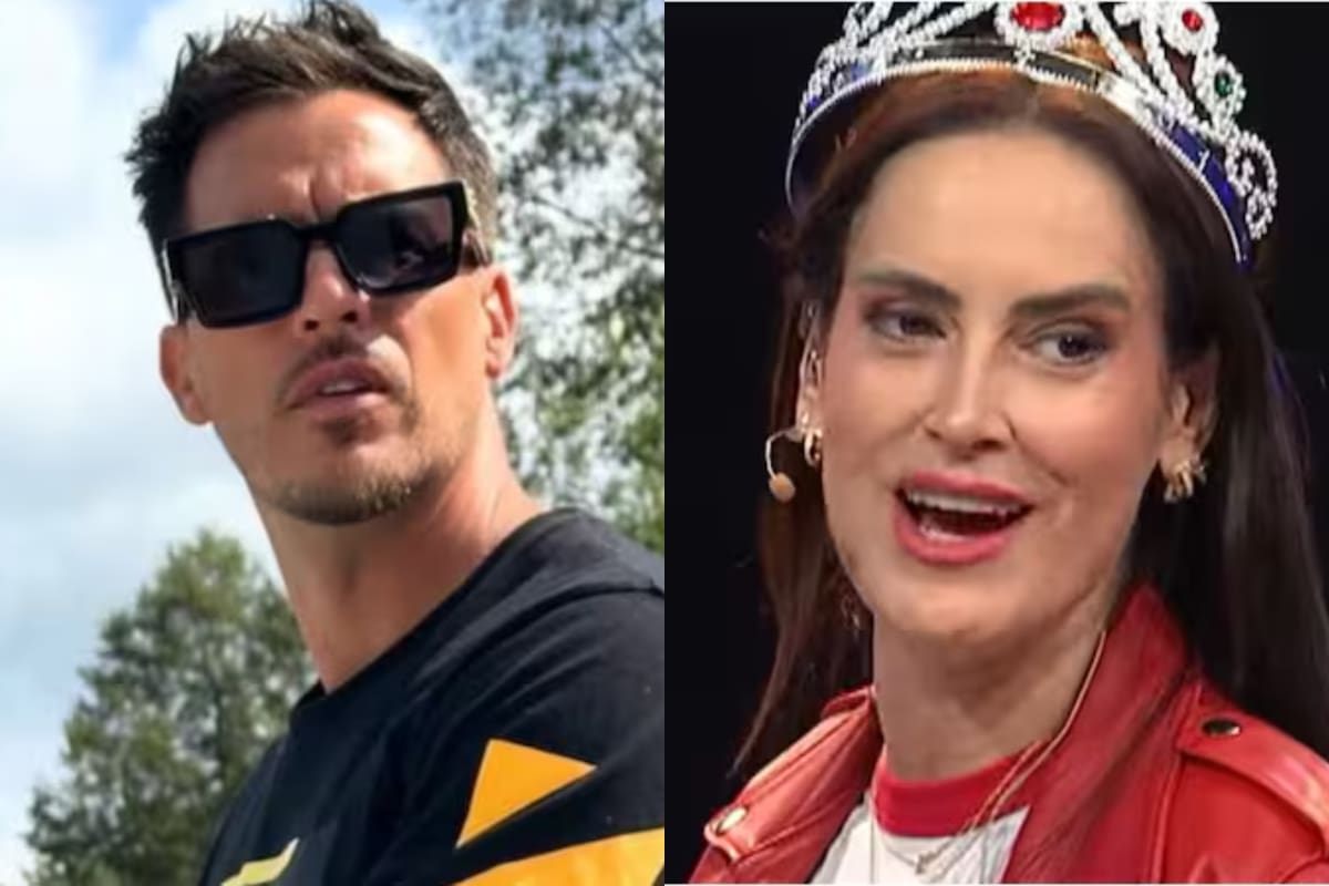 El modelo habló de su pelea con la Leona.