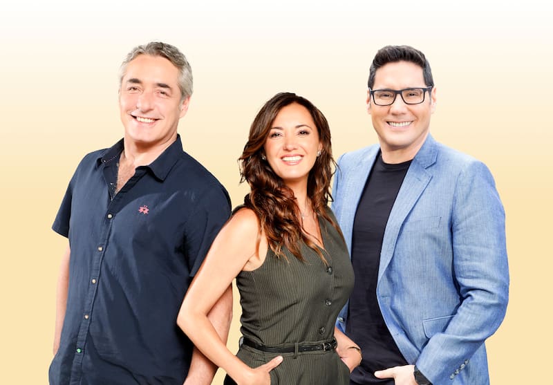 Los conductores que tendrá la transmisión en vivo desde la Torre Entel.