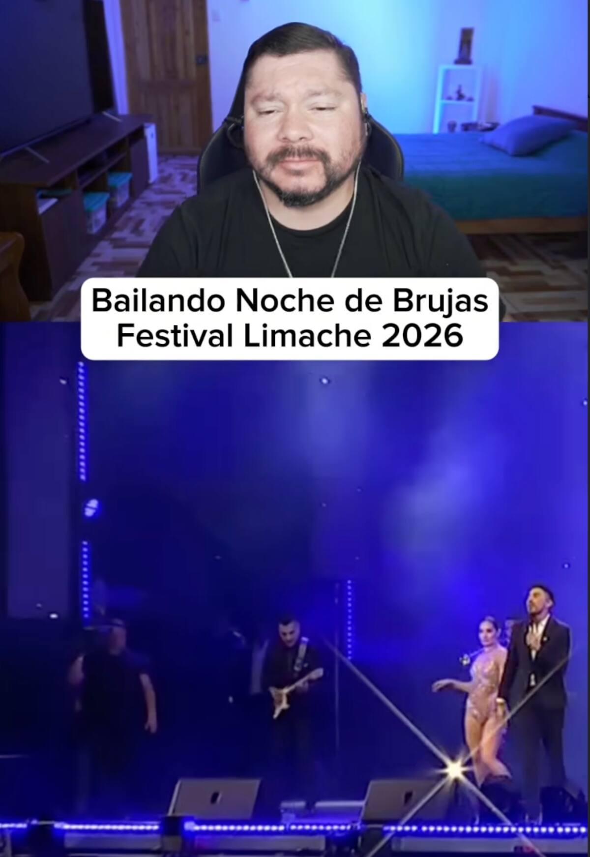 Conocido por hacer react de todo en la TV. Foto: Captura