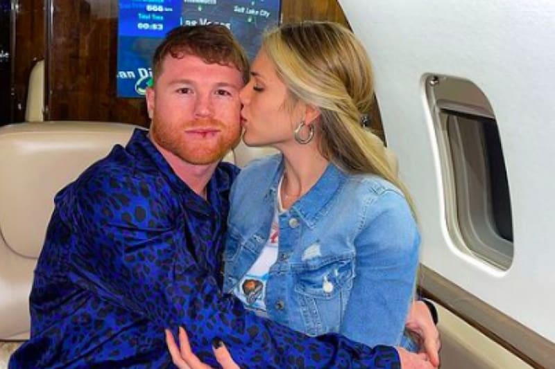 Canelo Álvarez y Fernanda Gómez - Créditos: Instagram: fernandagmtz