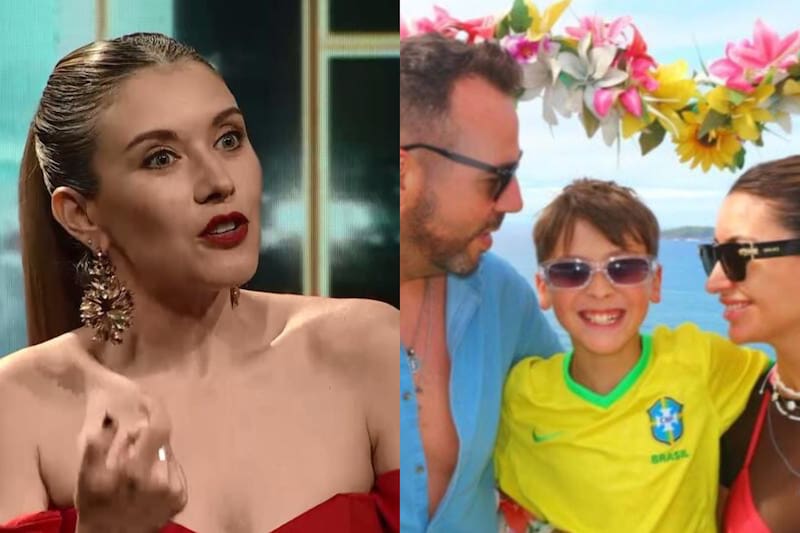 La animadora reveló incomodidad de su hijo con Camila Andrade.