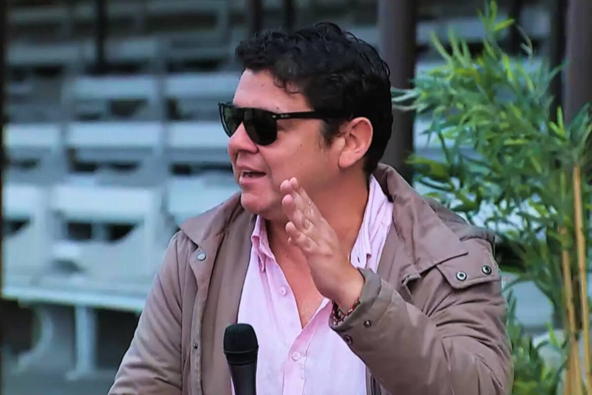 Productor de la Gala de Viña 2026, que confirmó la ausencia de Américo. Foto: @megaoficial en YouTube.
