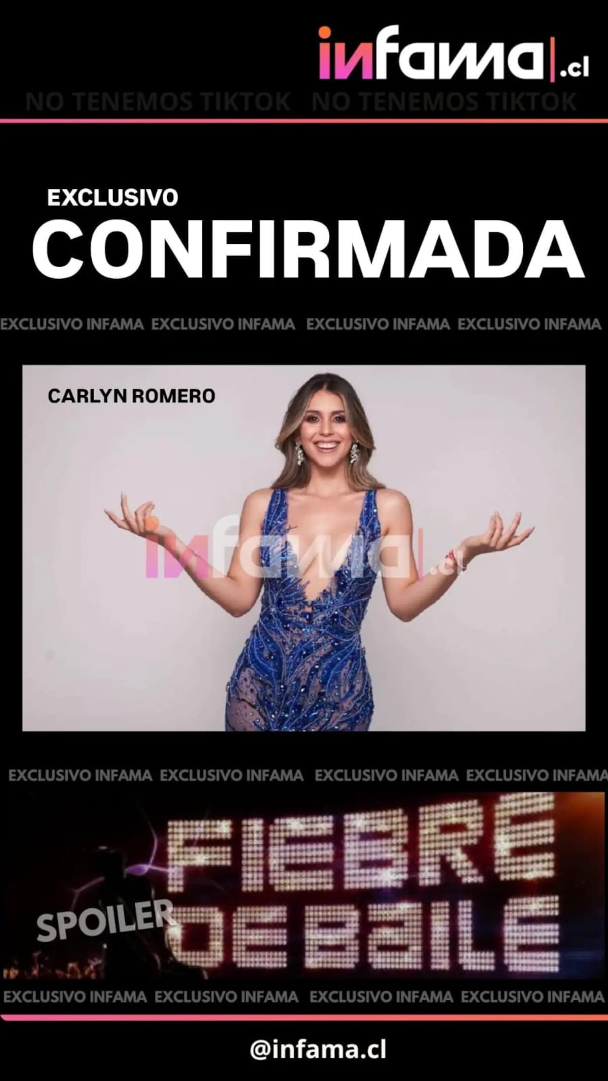 La ex Gran Hermano Chile 2 se sumará al estelar de baile en las próximas semanas. Créditos: Infama.