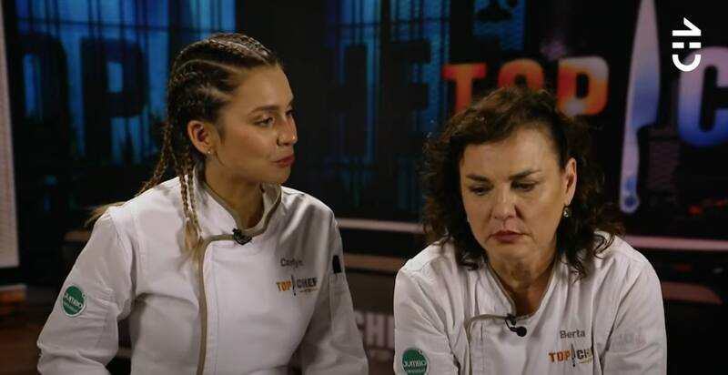 Carlyn Romero y Berta Lasala tuvieron tensos encuentros en "Top Chef VIP".
