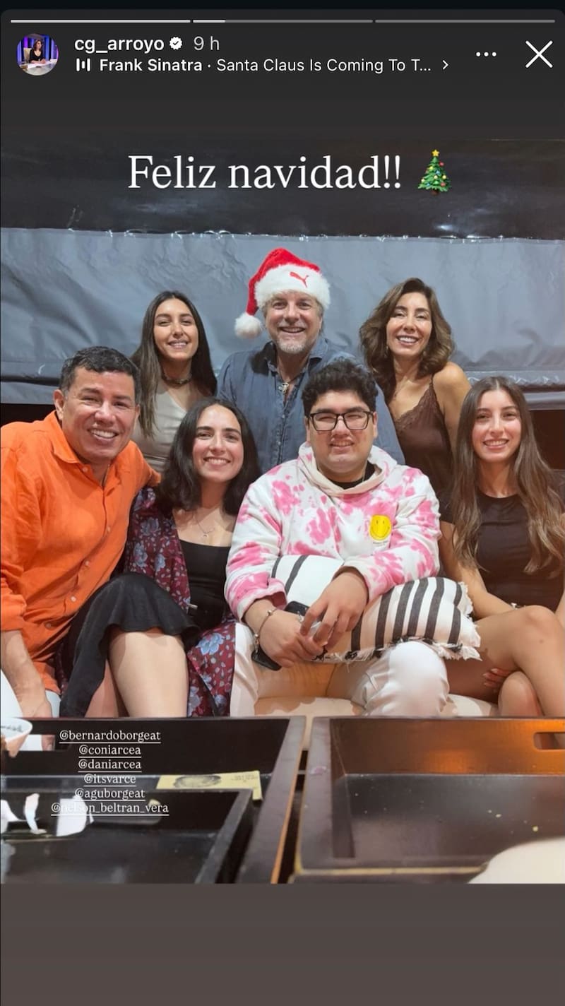 La Navidad de los famosos.