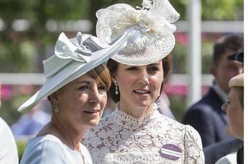 Familia de Kate Middleton pasa bochornoso momento en Wimbledon