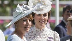 Kate Middleton inspira sus atuendos en los de su mamá Carole Middleton