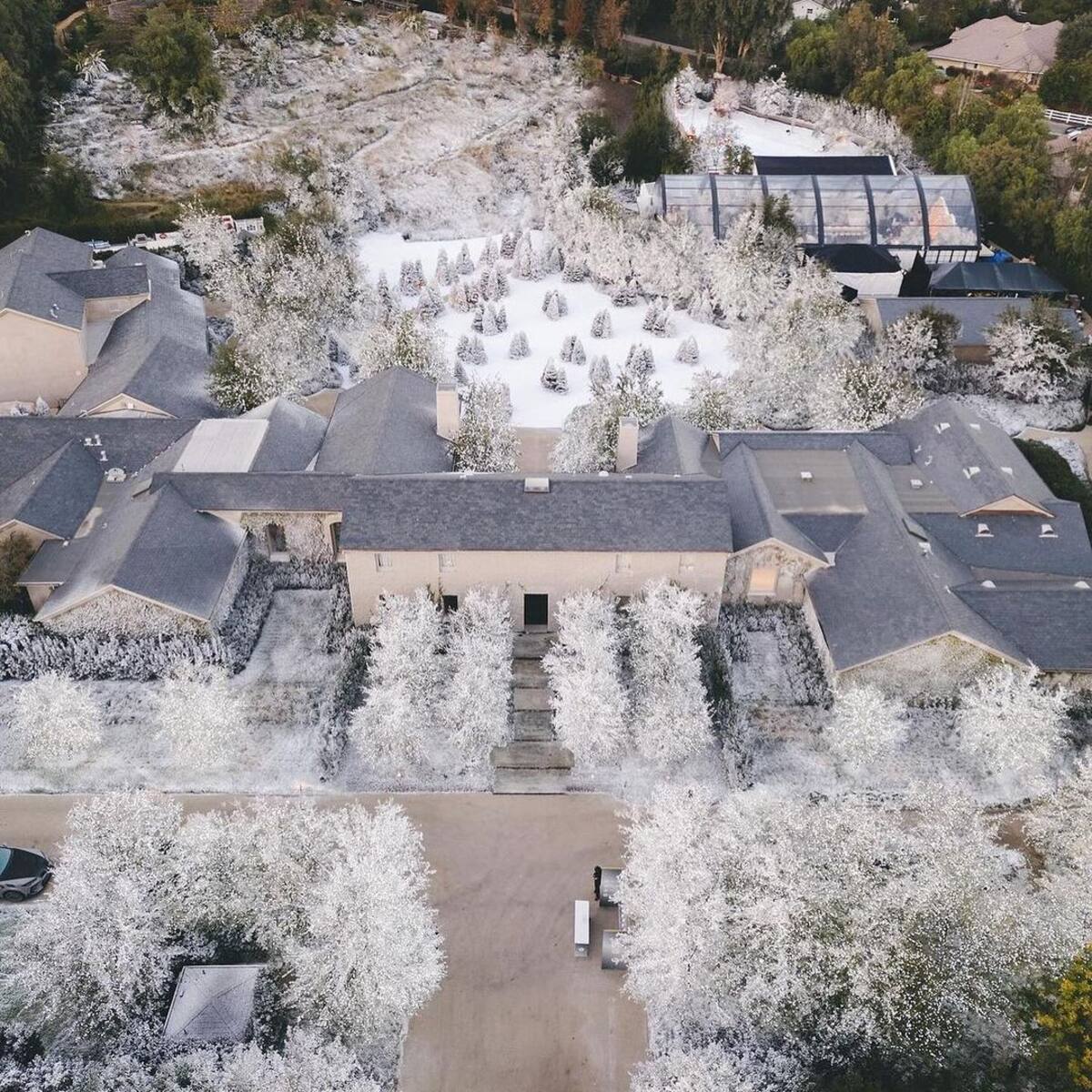 La ostentosa decoración de Kim Kardashian.