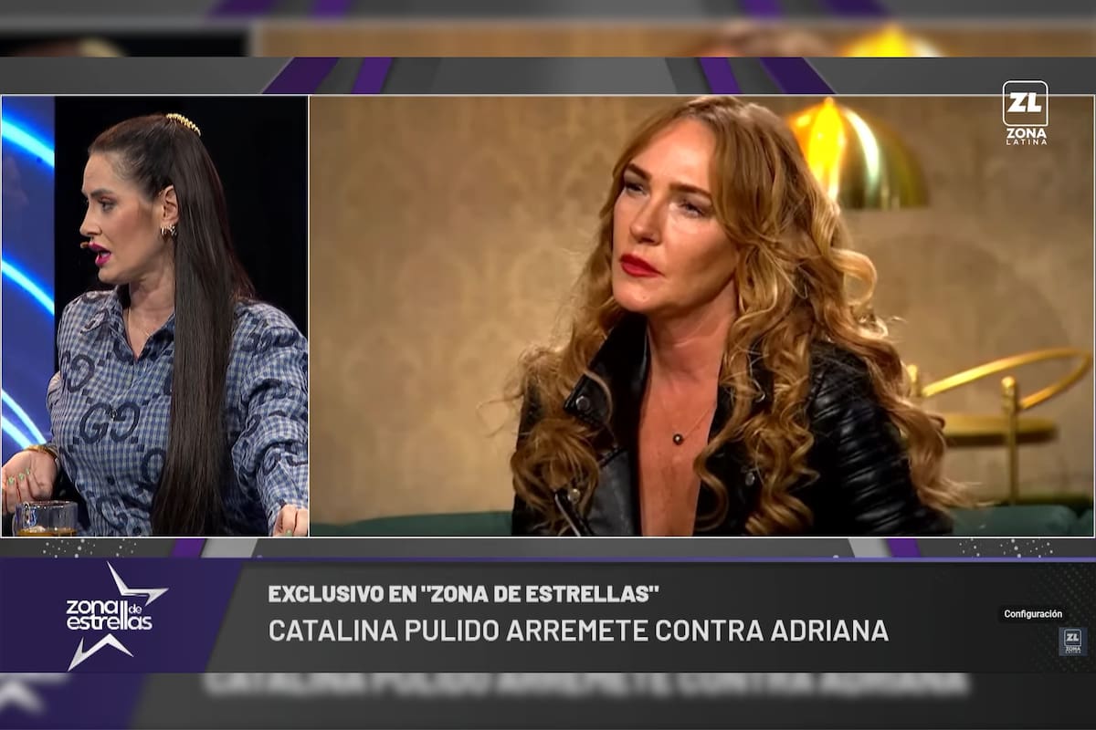 Arremetió contra Adriana Barrientos. Créditos: Zona de Estrellas.