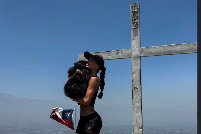 Publicó esta foto en Instagram para comenzar este año.
Foto: Instagram @catavallejos