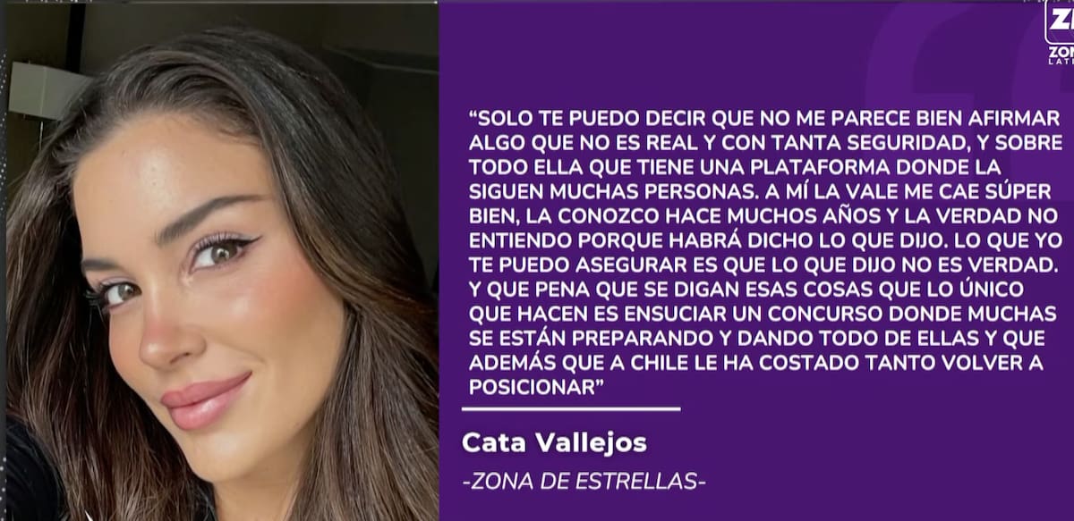 La influencer respondió sin filtro a Vale Roth.