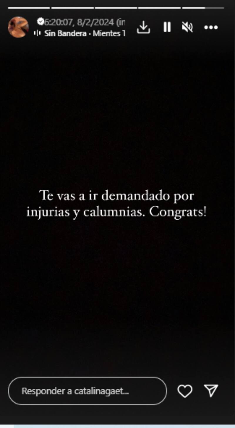 anuncia demanda contra Sebastián Ramírez