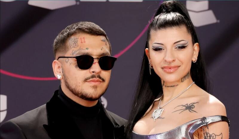 Cazzu  Los famosos se han mostrado sumamente enamorados en público. - Créditos: Captura de pantalla