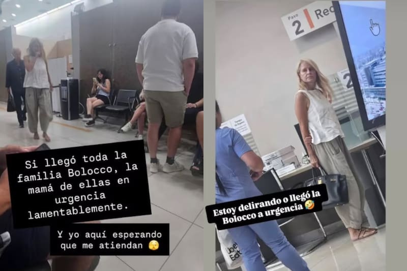 La animadora y toda la familia Bolocco habría estado en urgencias por el delicado estado de su madre.