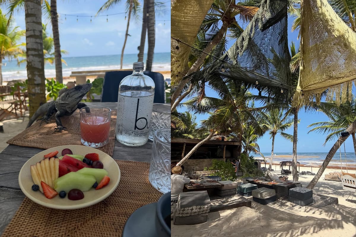Su romántico viaje a México. Créditos: Instagram