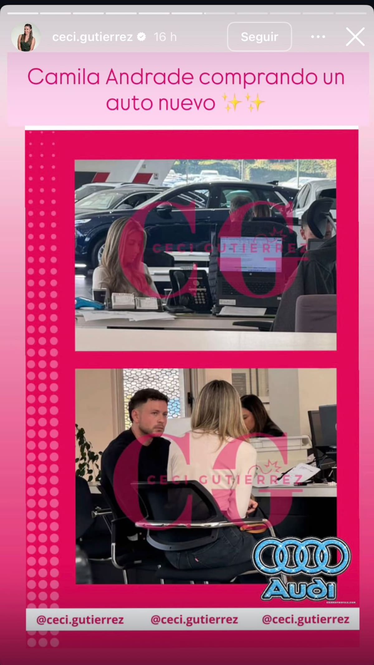 La periodista habría expuesto a la modelo a través de redes sociales.
Foto: Instagram