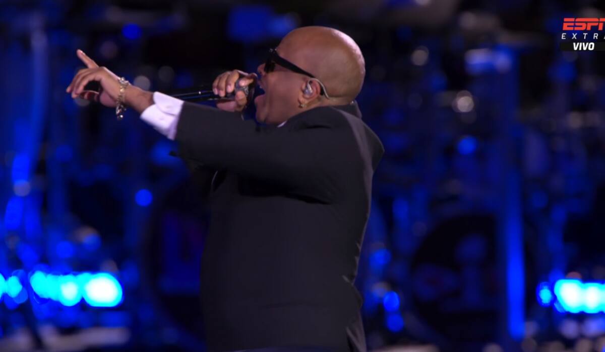 Cee Lo Green también fue uno de los artistas invitados en el show de Usher.