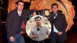 Se emocionó en vivo: Las sentidas palabras que César Campos dedicó a Andrés Caniulef, su expareja