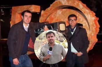 Se emocionó en vivo: Las sentidas palabras que César Campos dedicó a Andrés Caniulef, su expareja