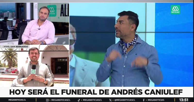 El periodista se refirió a la muerte de Andrés Caniulef.