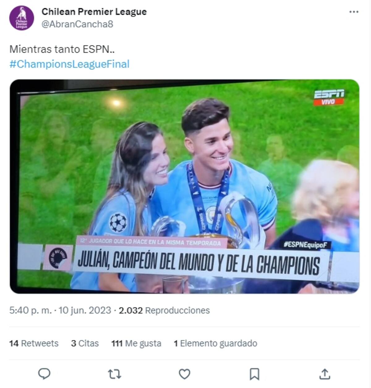 Por su puesto, Argentina también entró en los memes.