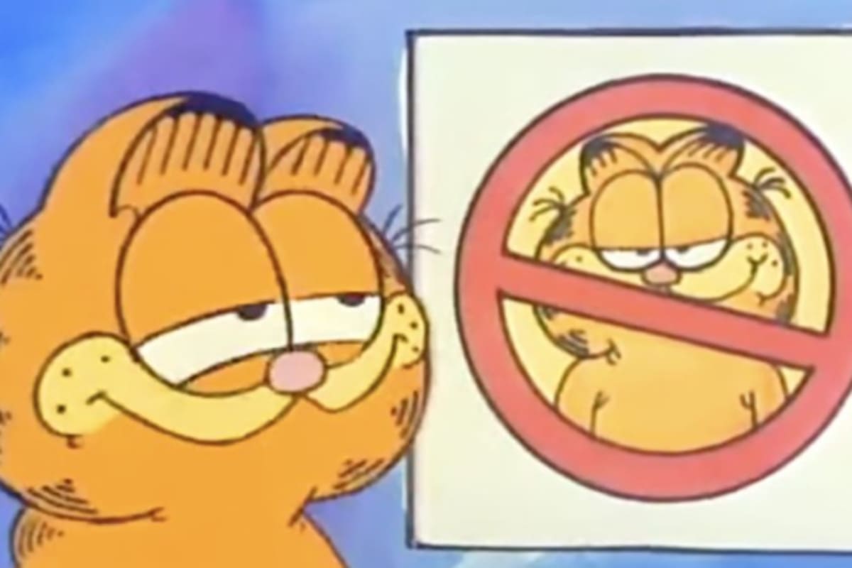 Hinchas utilizaron a Garfield para burlarse de Romelu Lukaku en final de Champions League.