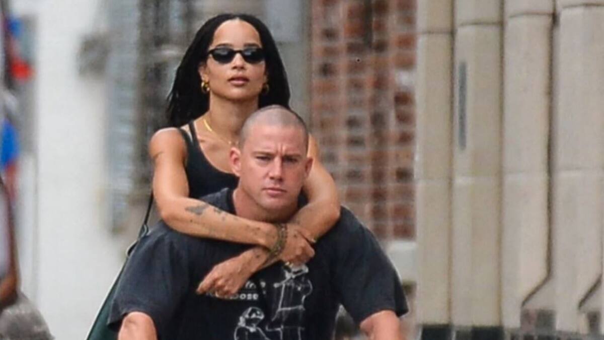 Channing Tatum y Zoë Kravitz presumen su amor por las calles de NY