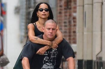Channing Tatum y Zoë Kravitz presumen su amor por las calles de NY