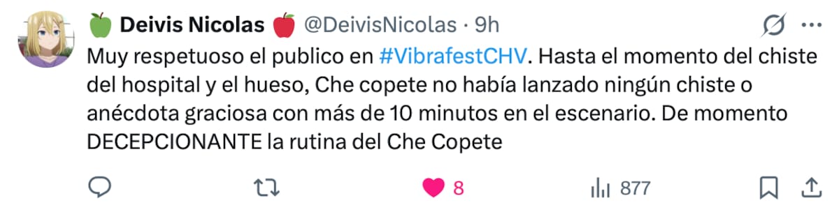 El comediante fue destrozado en redes.