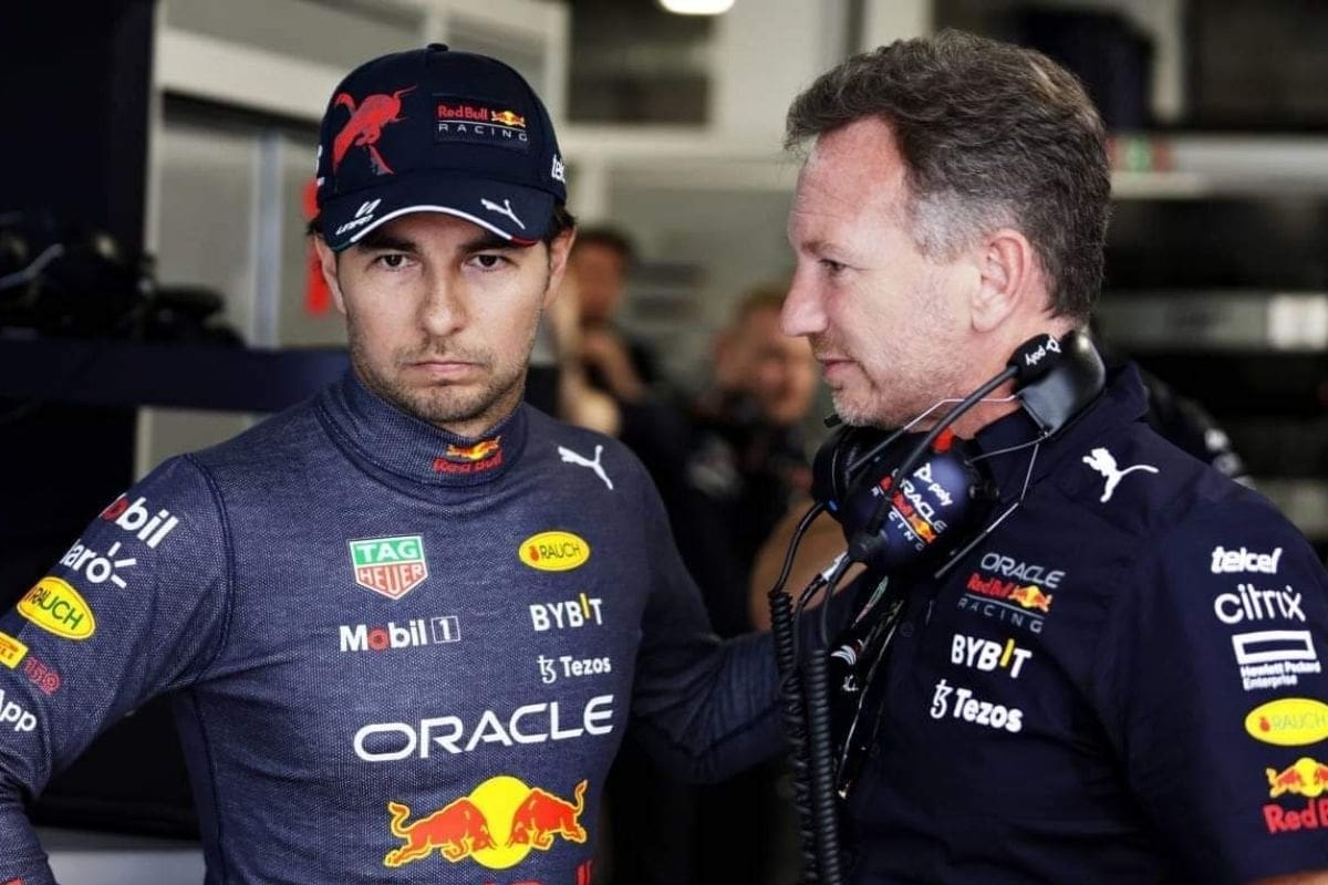 Checo Pérez terminó en el cuarto puesto en el Gran Premio de España. (Red Bull)