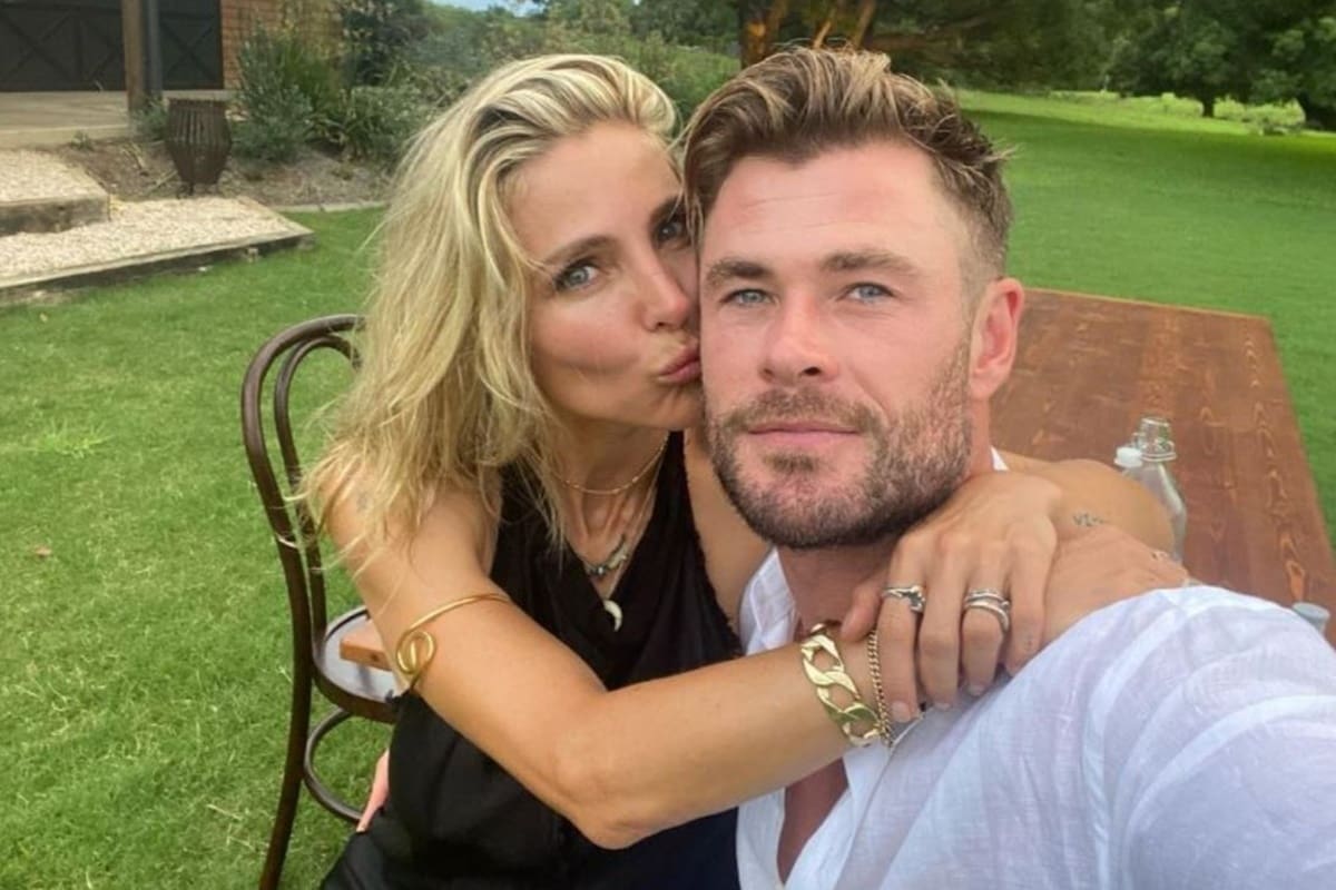 Chris Hemsworth y Elsa Pataky Los actores han sido criticados por la forma en que celebraron el cumpleaños de sus gemelos. - Créditos: Instagram @chrishemsworth