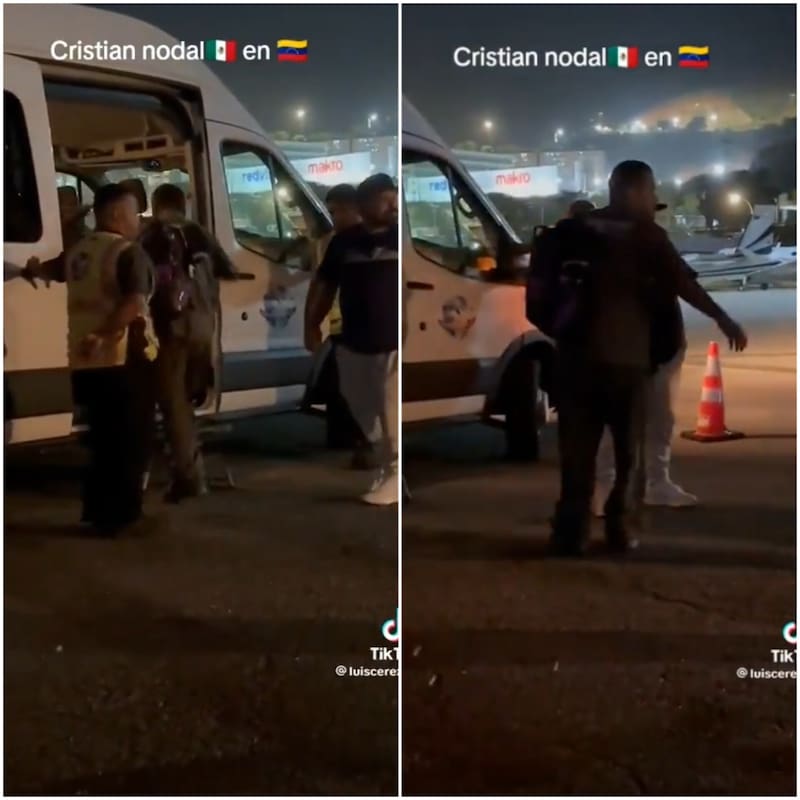 El cantante de regional mexicano hizo tremendo desaire a Cazzu a su llegada a Venezuela.