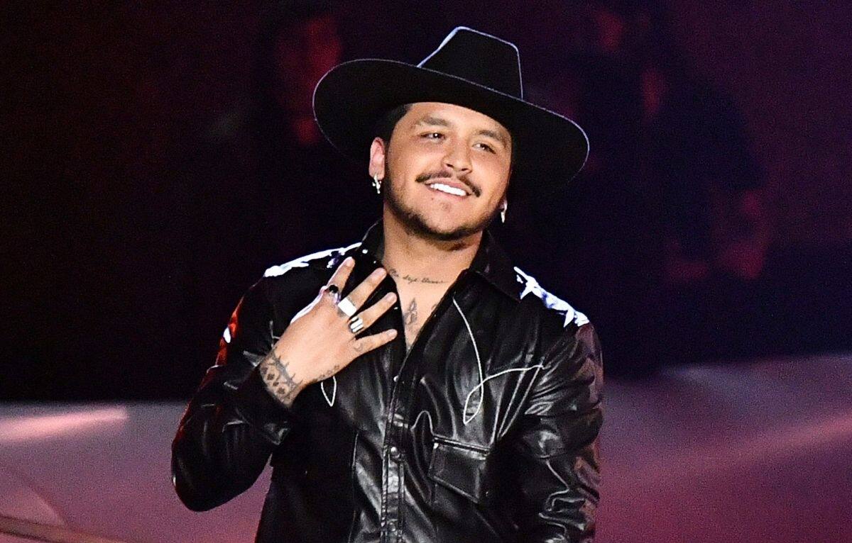 Christian Nodal El cantante se ha convertido en un éxito del regional mexicano - Créditos: Instagram: @nodal