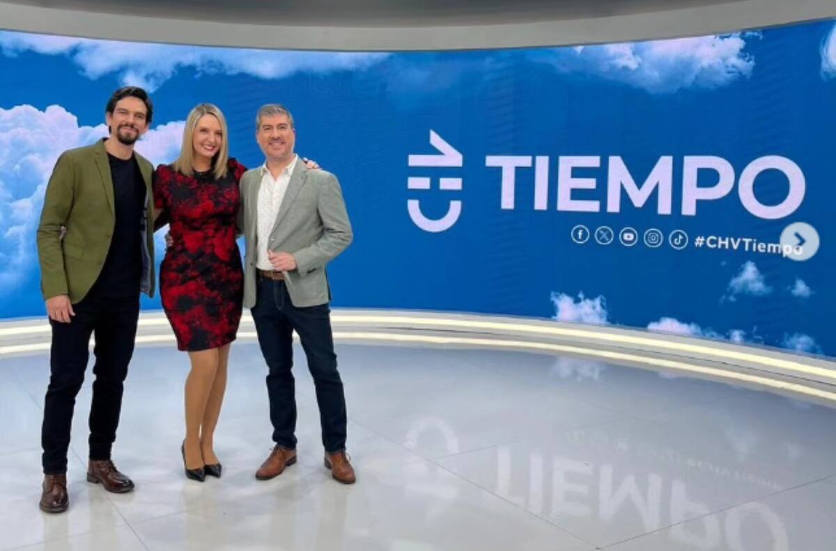 “Es momento de cambios”: Querido meteorólogo de CHV anuncia su salida del canal