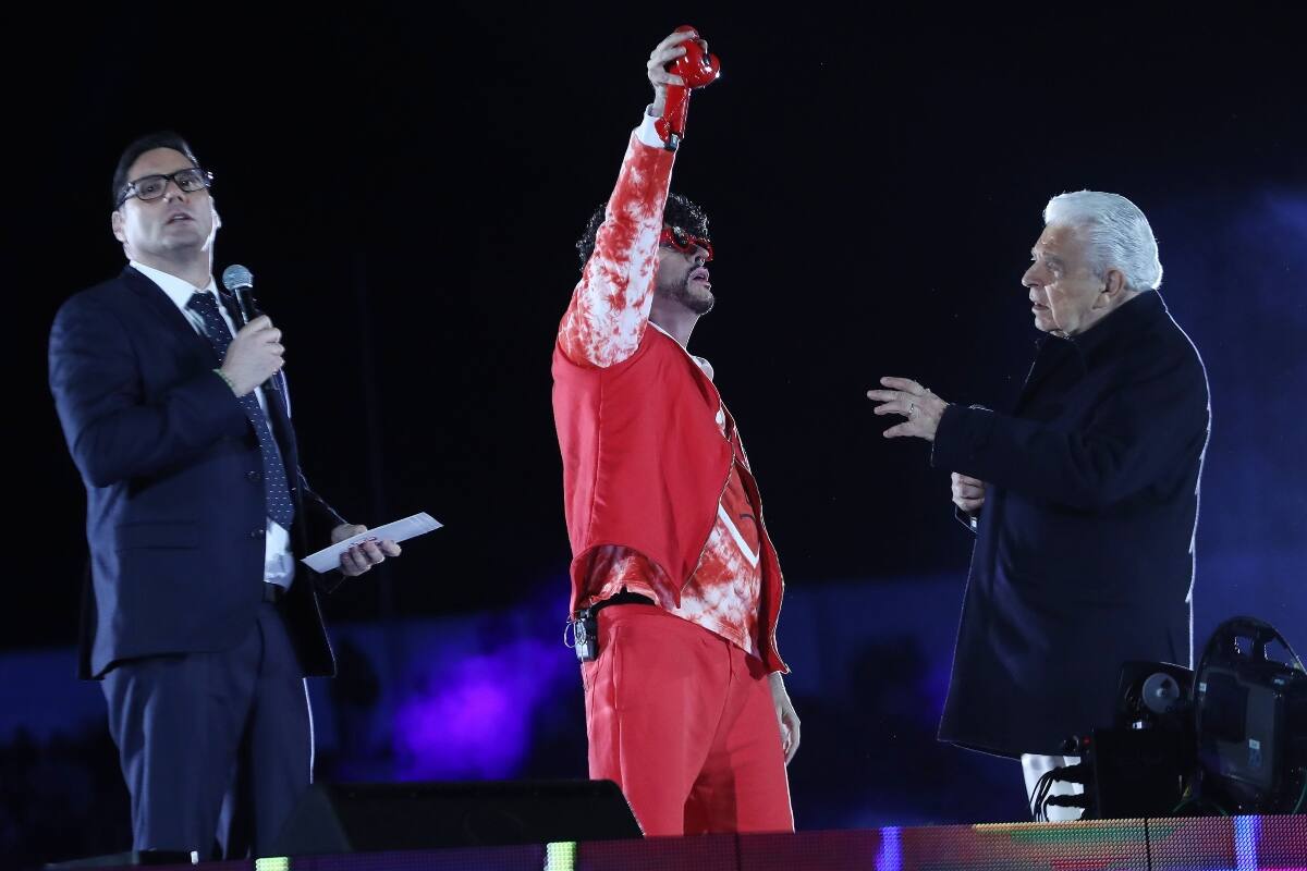 El show final será en el Estadio Nacional.