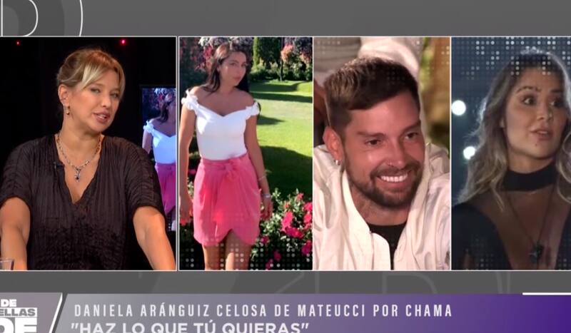 En Zona de Estrellas, Claudia Schmidt defendió a Luis Mateucci y señaló que no le gusta para nada su romance con Daniela Aránguiz.