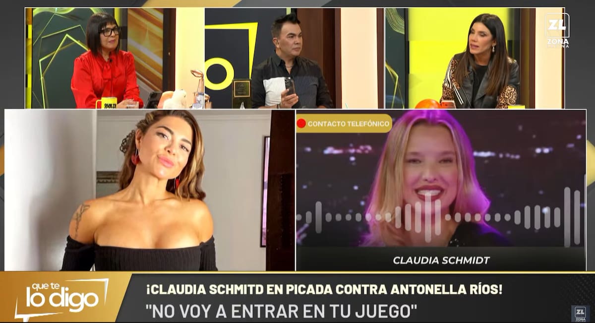 Destrozó a Antonella Ríos en Qué te lo Digo. Foto: Reproducción.