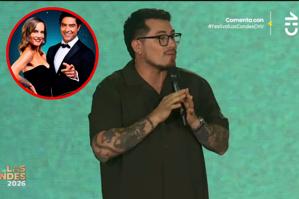 lidera en el rating del Festival de Las Condes.
Foto: YouTube @chilevision