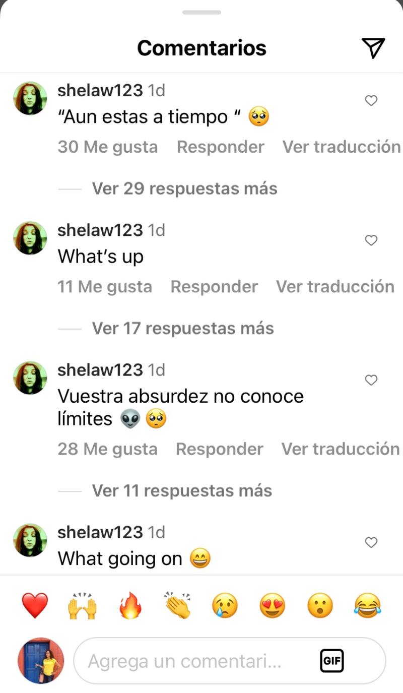 Comentarios Sheila Devil