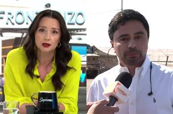 “Usted no me diga que me tengo que tranquilizar”: Andrea Arístegui y Rodolfo Carter se sacaron chispas con tenso round en vivo