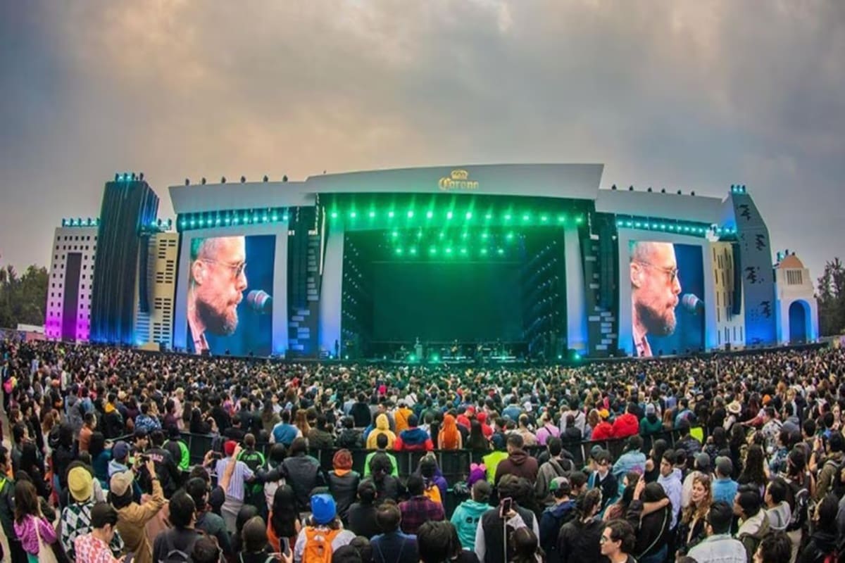 El festival mexicano es más caro que Coachella y Lollapalooza