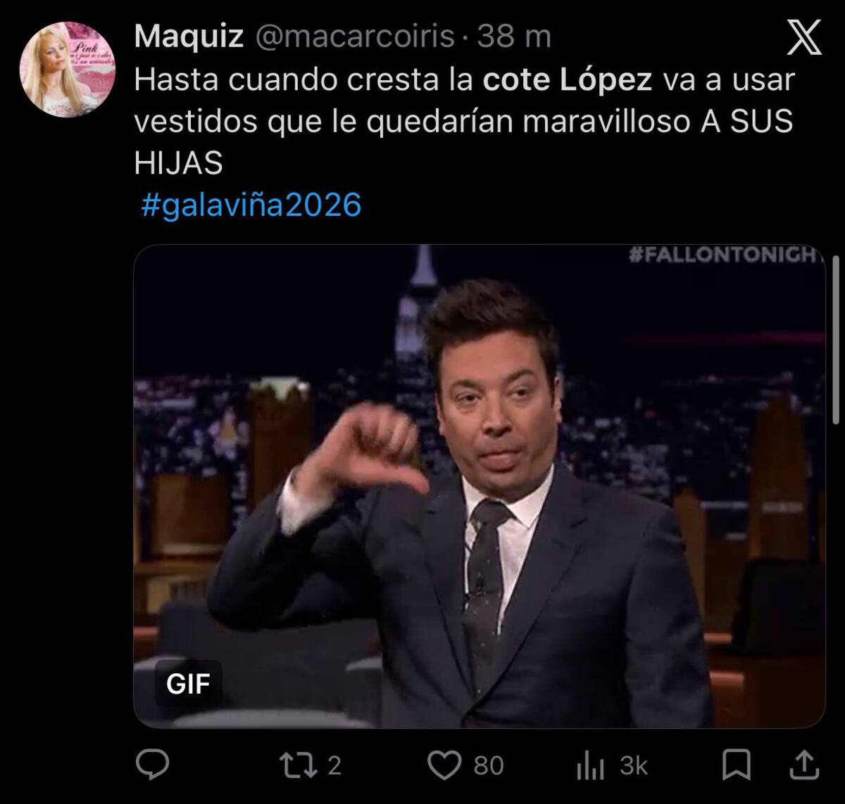 Criticas por su paso en la alfombra roja.
Foto: X