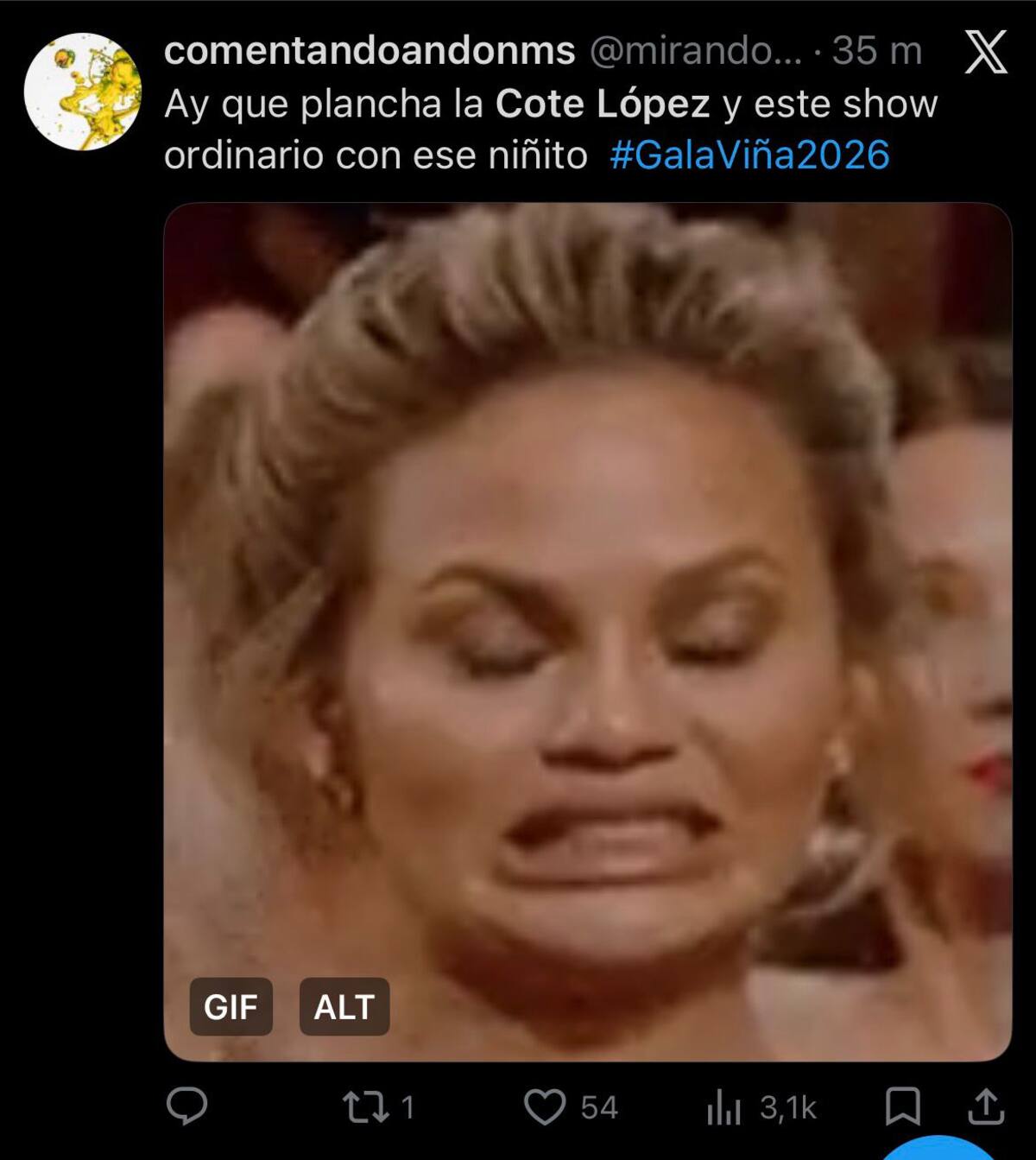 Criticas por su paso en la alfombra roja.
Foto: X