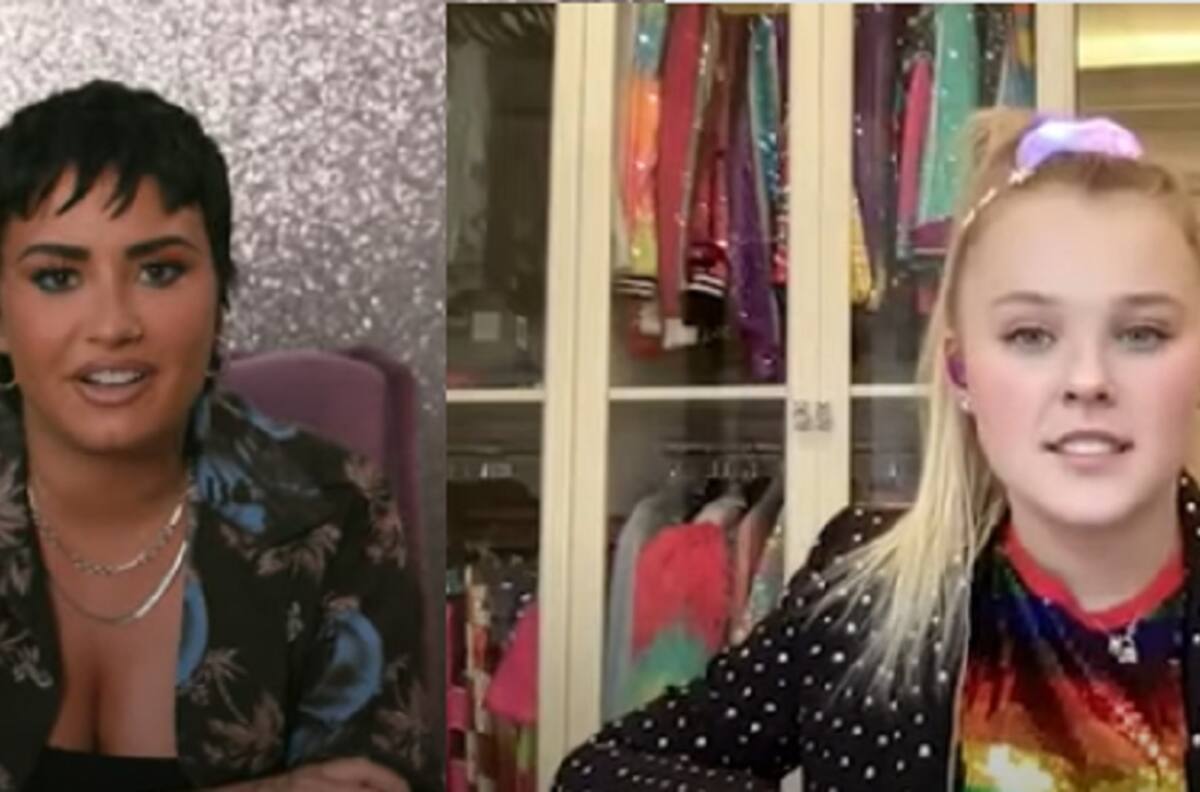 JoJo Siwa le confesó a Demi Lovato cómo la ayudó indirectamente a descubrir su homosexualidad